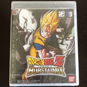 Dragon Ball Z Burst Limit for PS3 Korean NWT